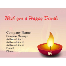 Happy Diwali Shipping Label